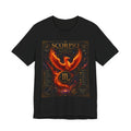 Scorpio Phoenix T-Shirt — Zodiac Birthdate Tee with Scorpio Traits