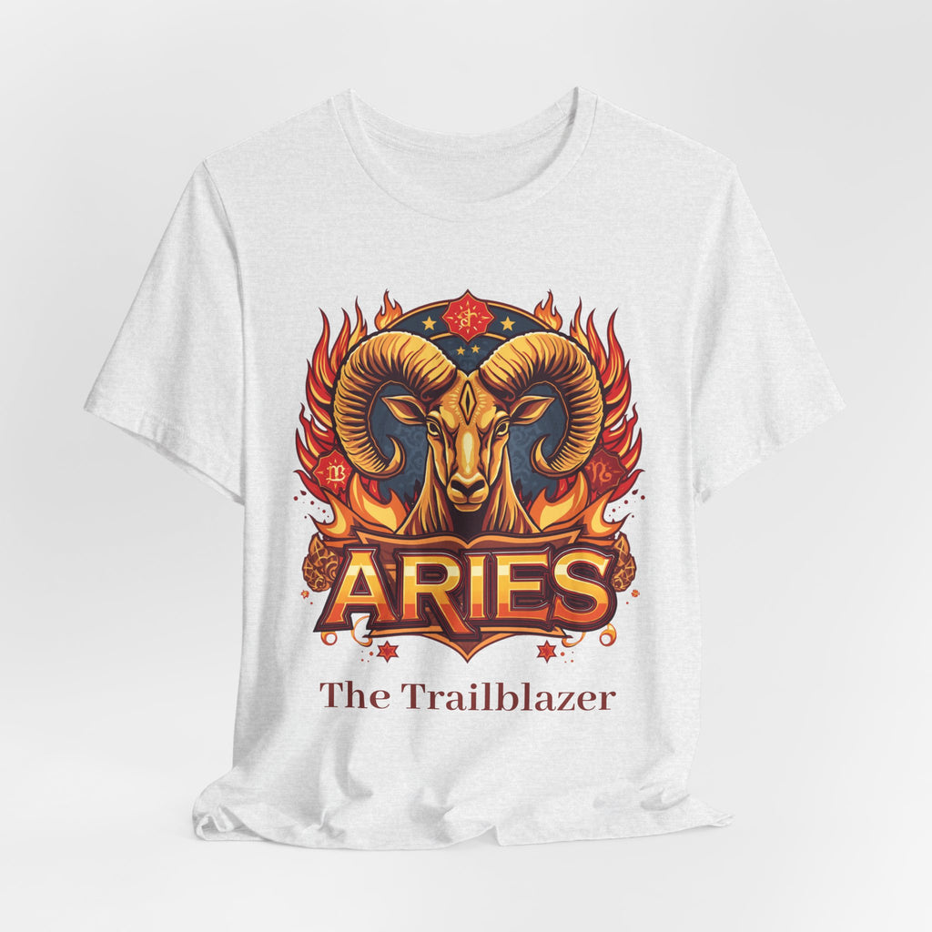 Aries Ram Zodiac The Trailblazer T-Shirt | Astrology Horoscope Tee
