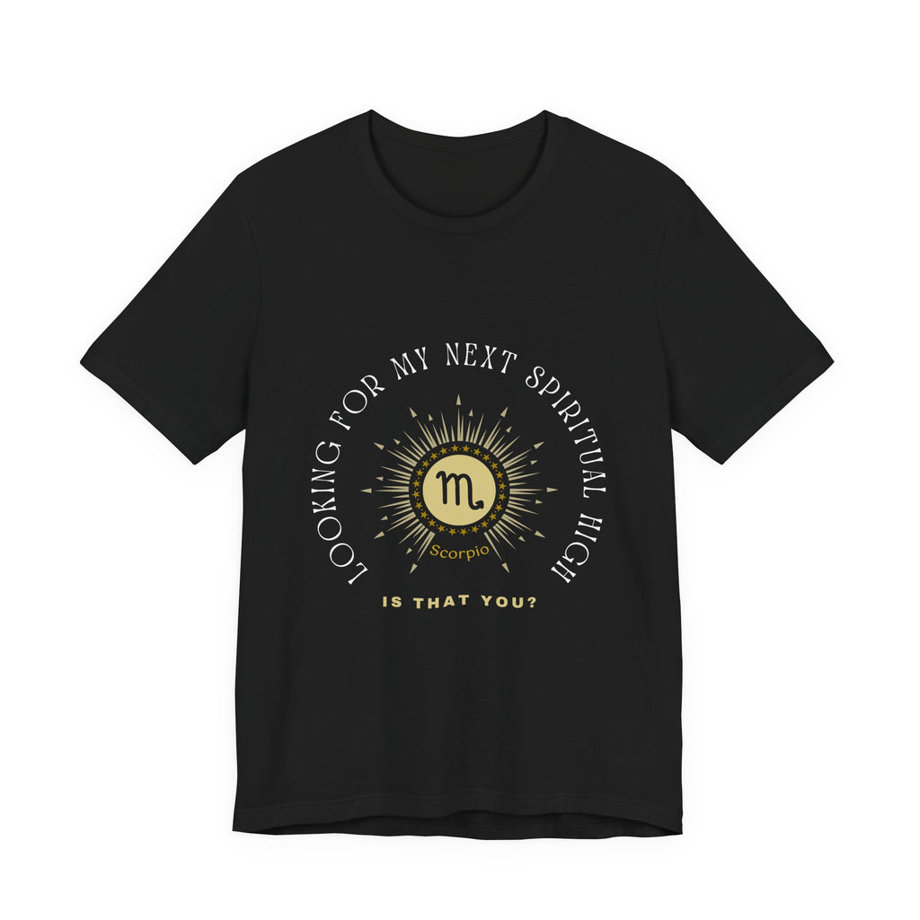 Scorpio Sunburst Horoscope tee | Looking for my next spiritual high