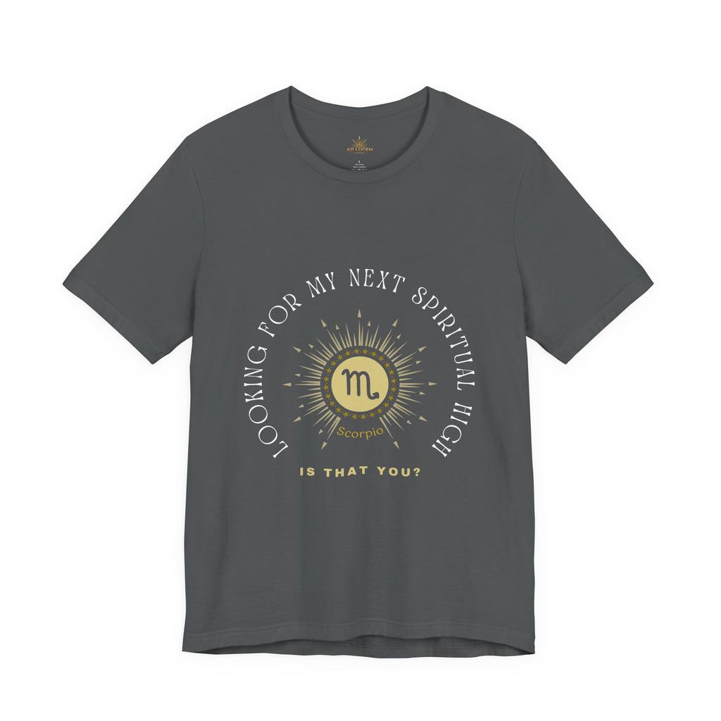 Scorpio Sunburst Horoscope tee | Looking for my next spiritual high