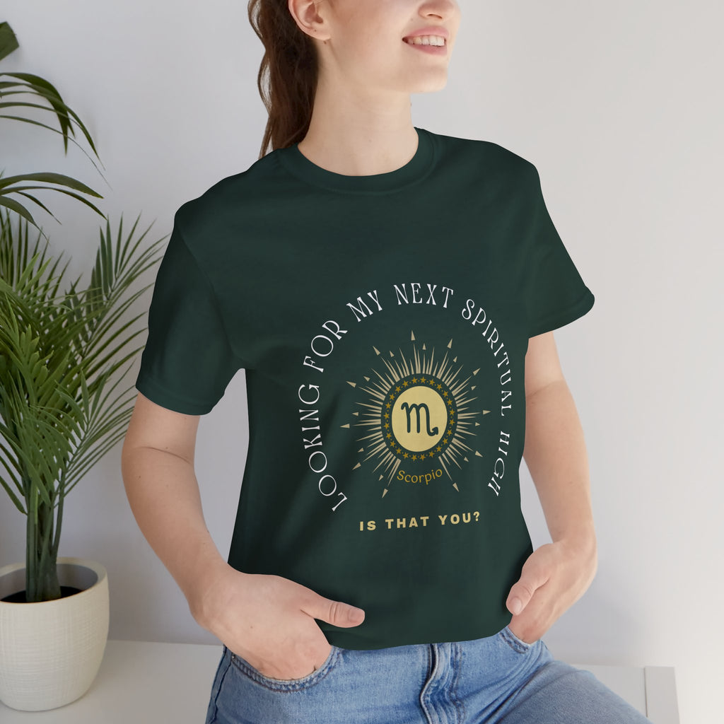 Scorpio Sunburst Horoscope tee | Looking for my next spiritual high