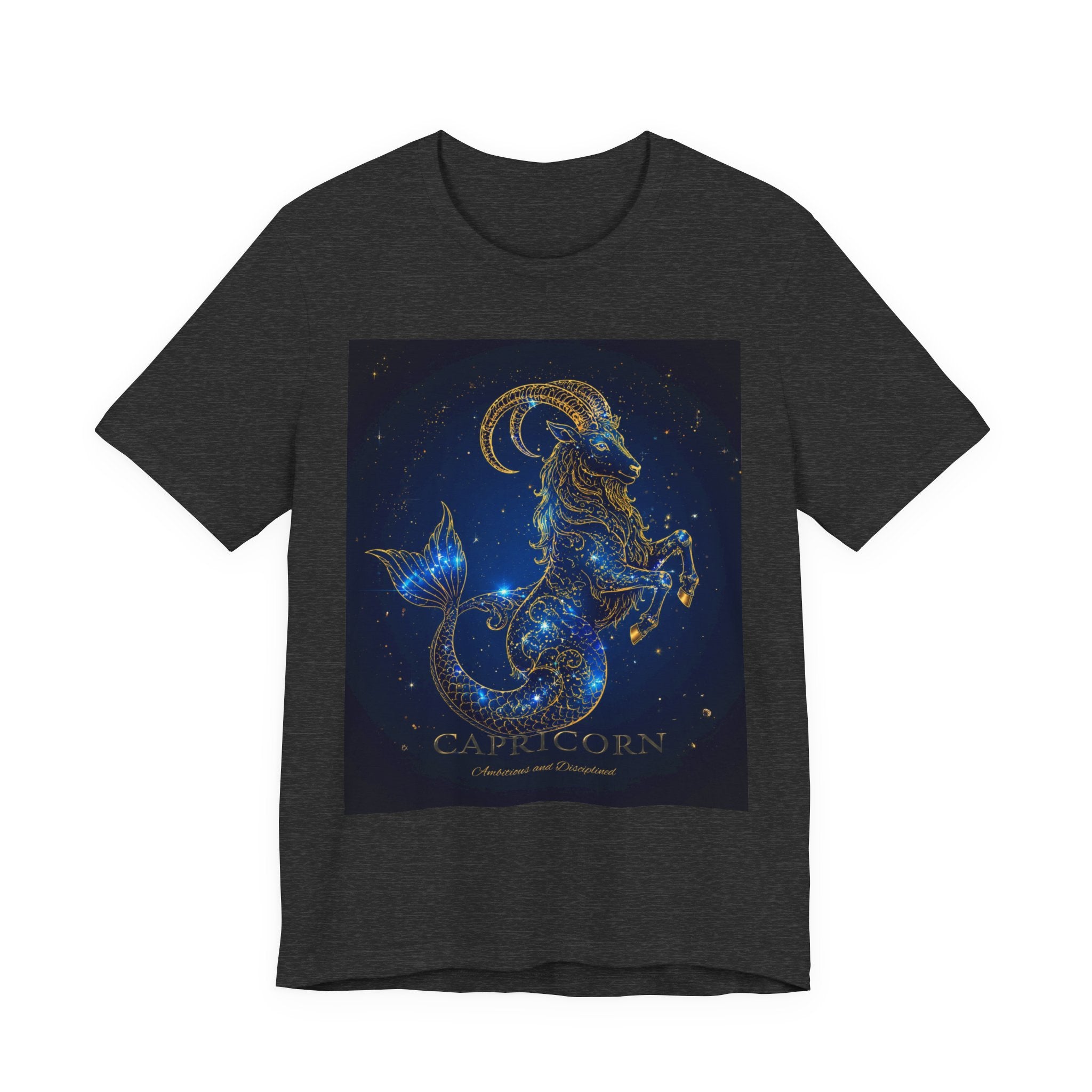 Capricorn Constellation T‑Shirt — Zodiac Goat Star Sign Tee