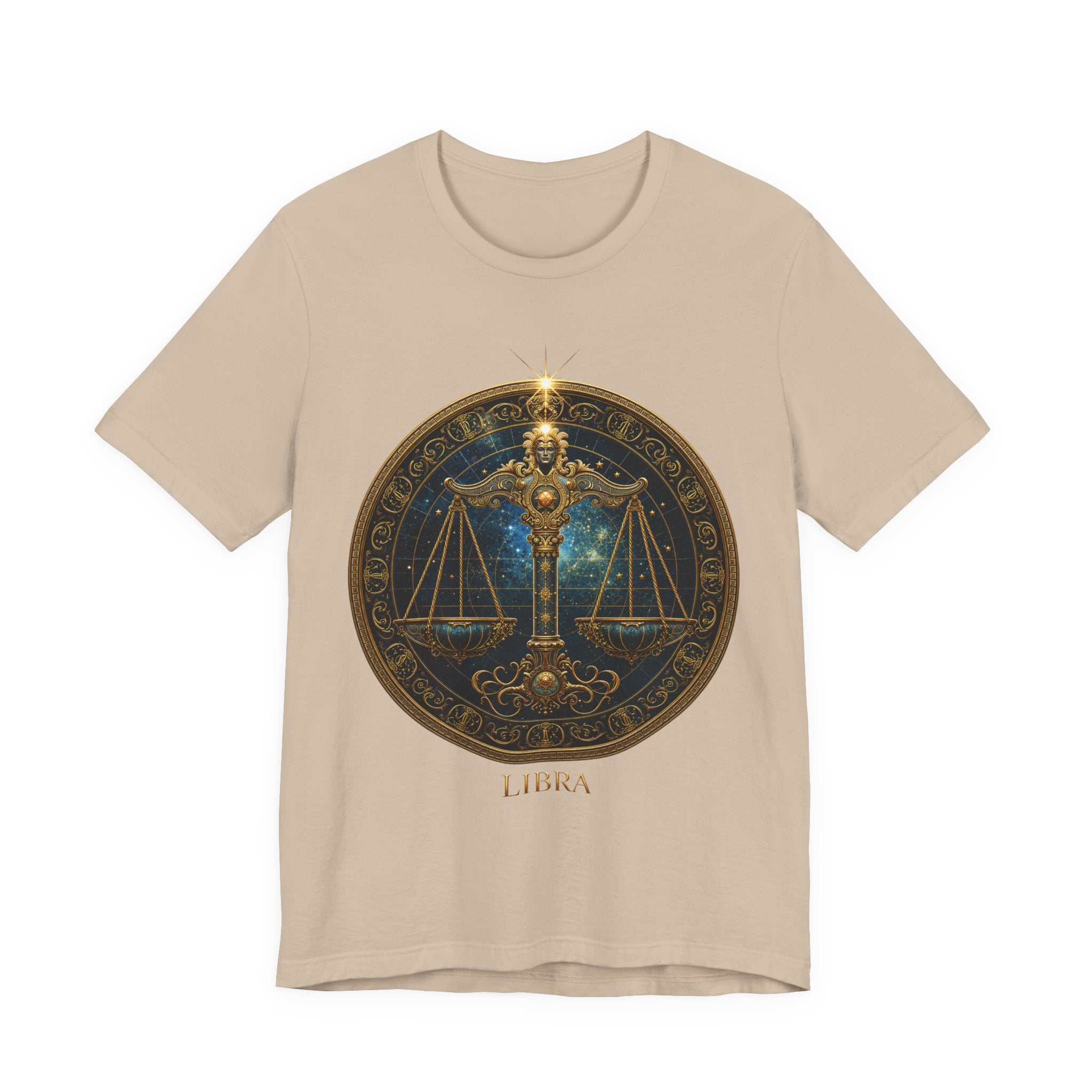 Libra Scales T-Shirt | Zodiac Balance Astrology Tee