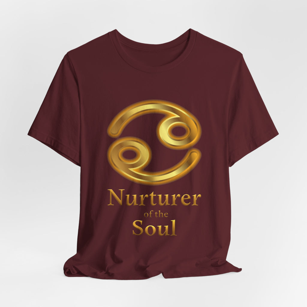 Cancer Zodiac - Nurturer of the Soul Unisex Jersey Short Sleeve Tee