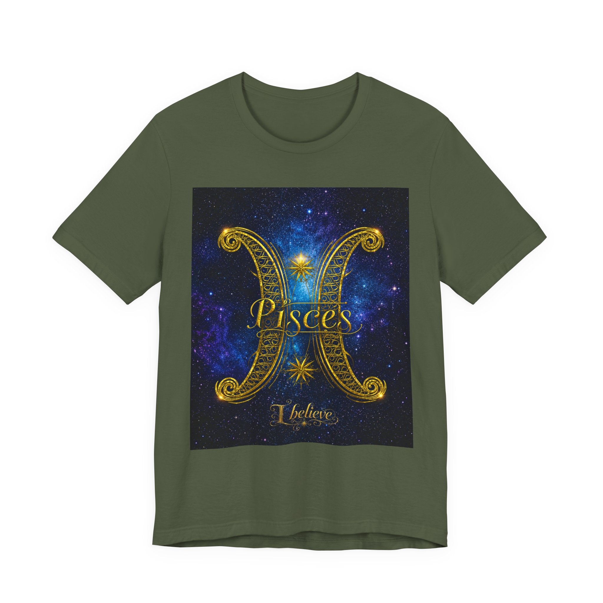 I Believe Pisces T-Shirt | Zodiac Pisces Tee, Astrological Sign Shirt