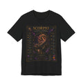 Scorpio Zodiac T-Shirt — Astrology Scorpion Birthdate Traits Tee