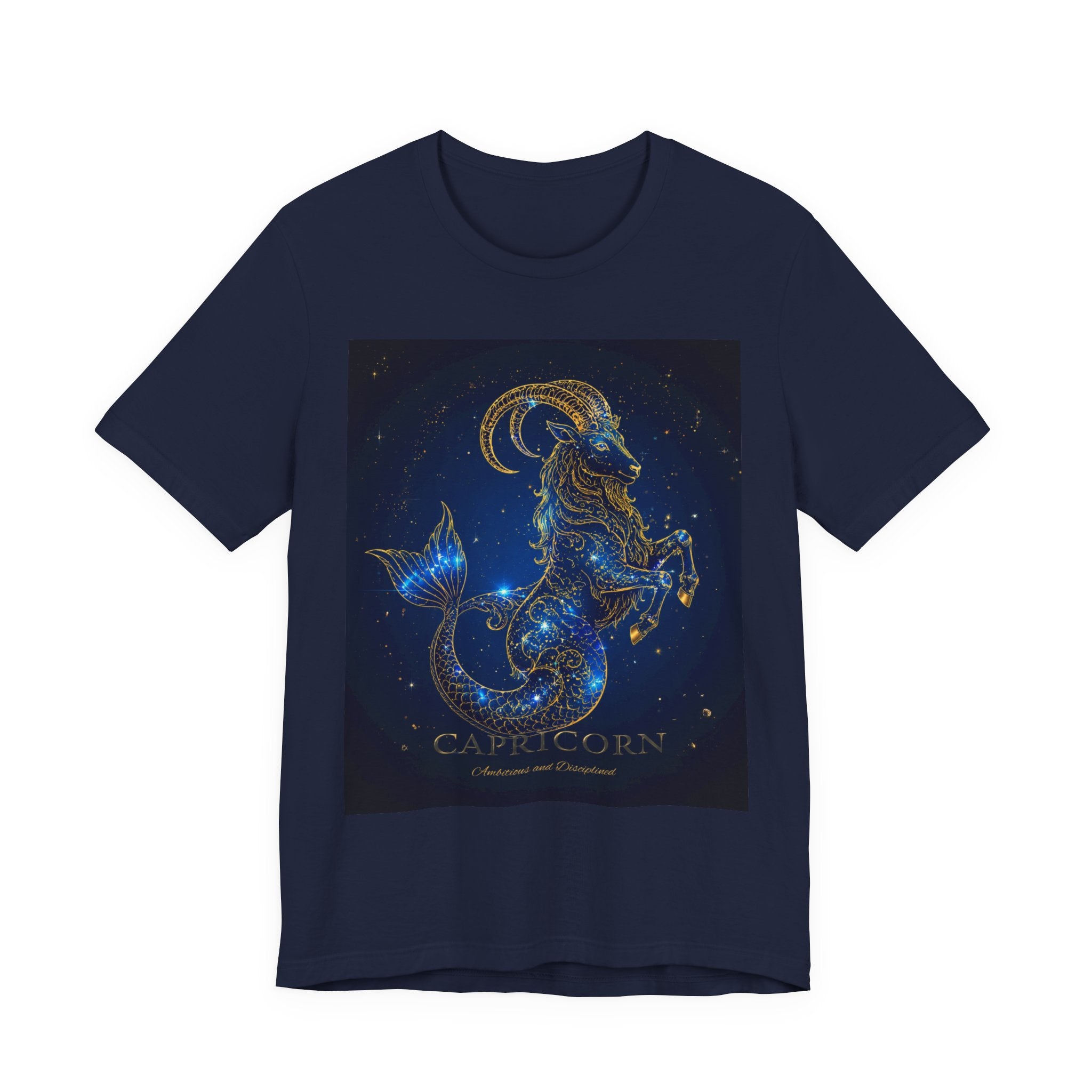 Capricorn Constellation T‑Shirt — Zodiac Goat Star Sign Tee
