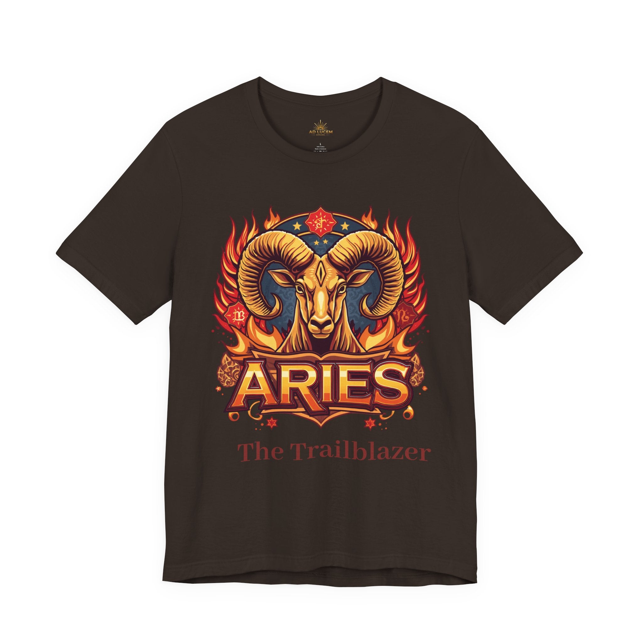 Aries Ram Zodiac The Trailblazer T-Shirt | Astrology Horoscope Tee