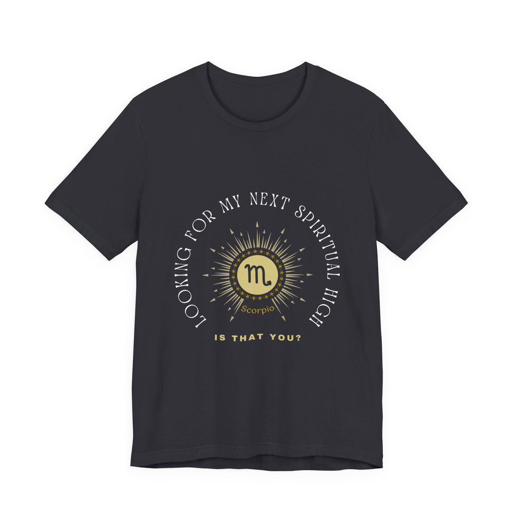 Scorpio Sunburst Horoscope tee | Looking for my next spiritual high