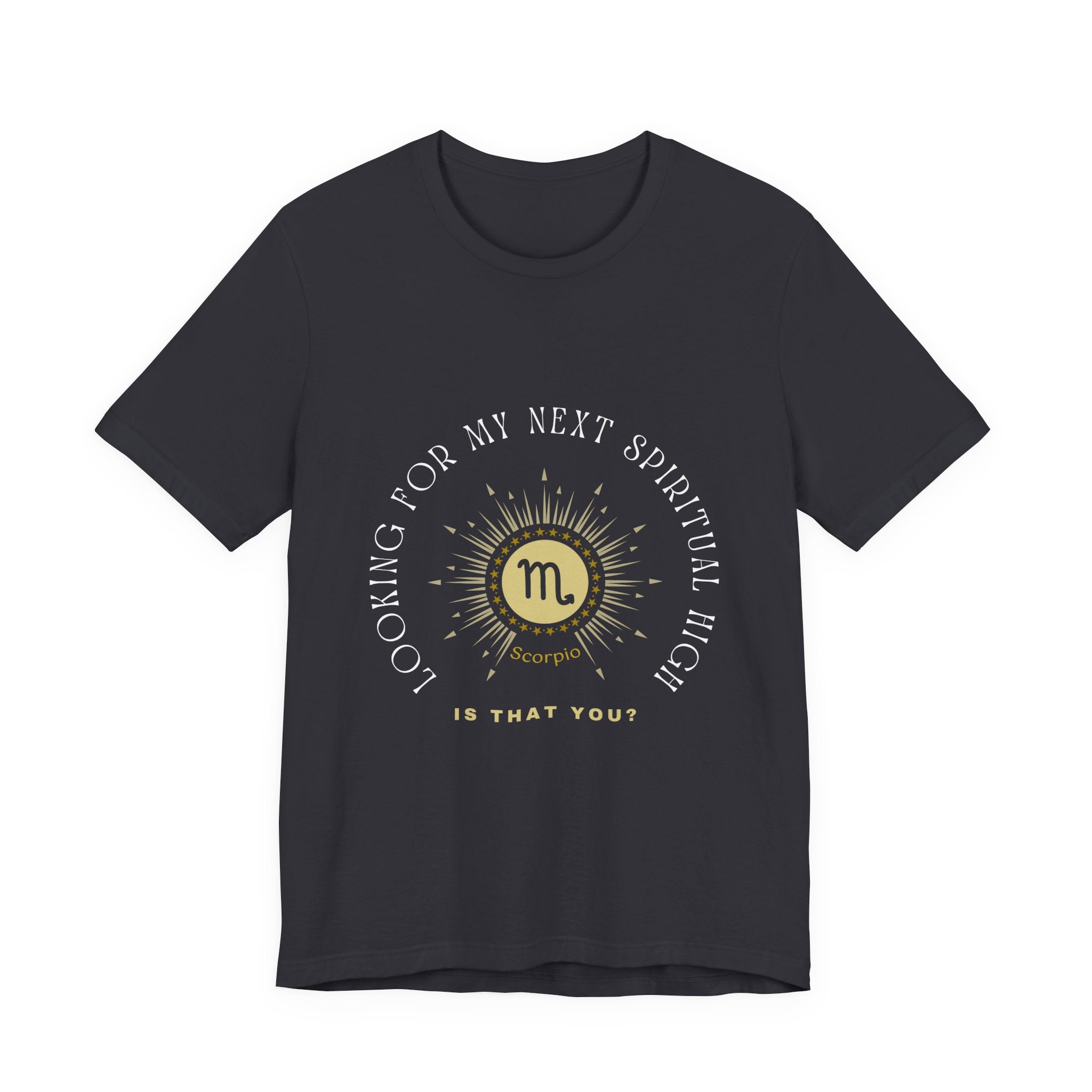 Scorpio Sunburst Horoscope tee | Looking for my next spiritual high
