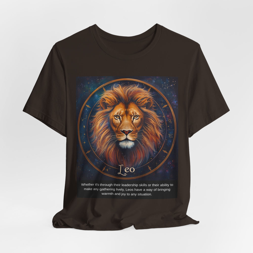 Leo Zodiac T‑Shirt — Majestic Lion Horoscope Tee
