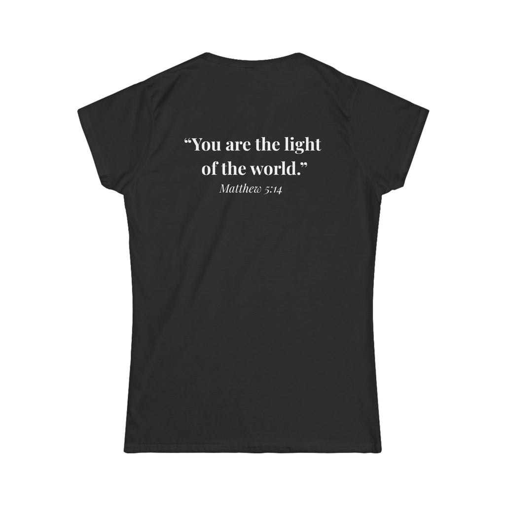 Women's Tee — Lux Mundi Floral Graphic Shirt
