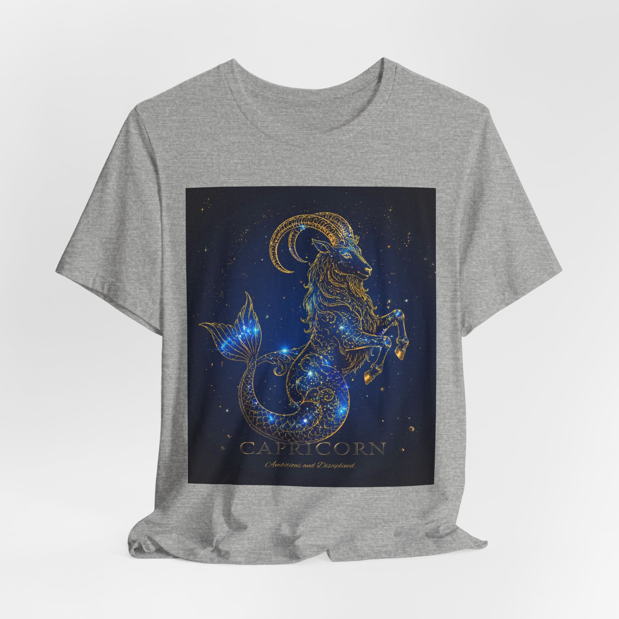 Capricorn Constellation T‑Shirt — Zodiac Goat Star Sign Tee