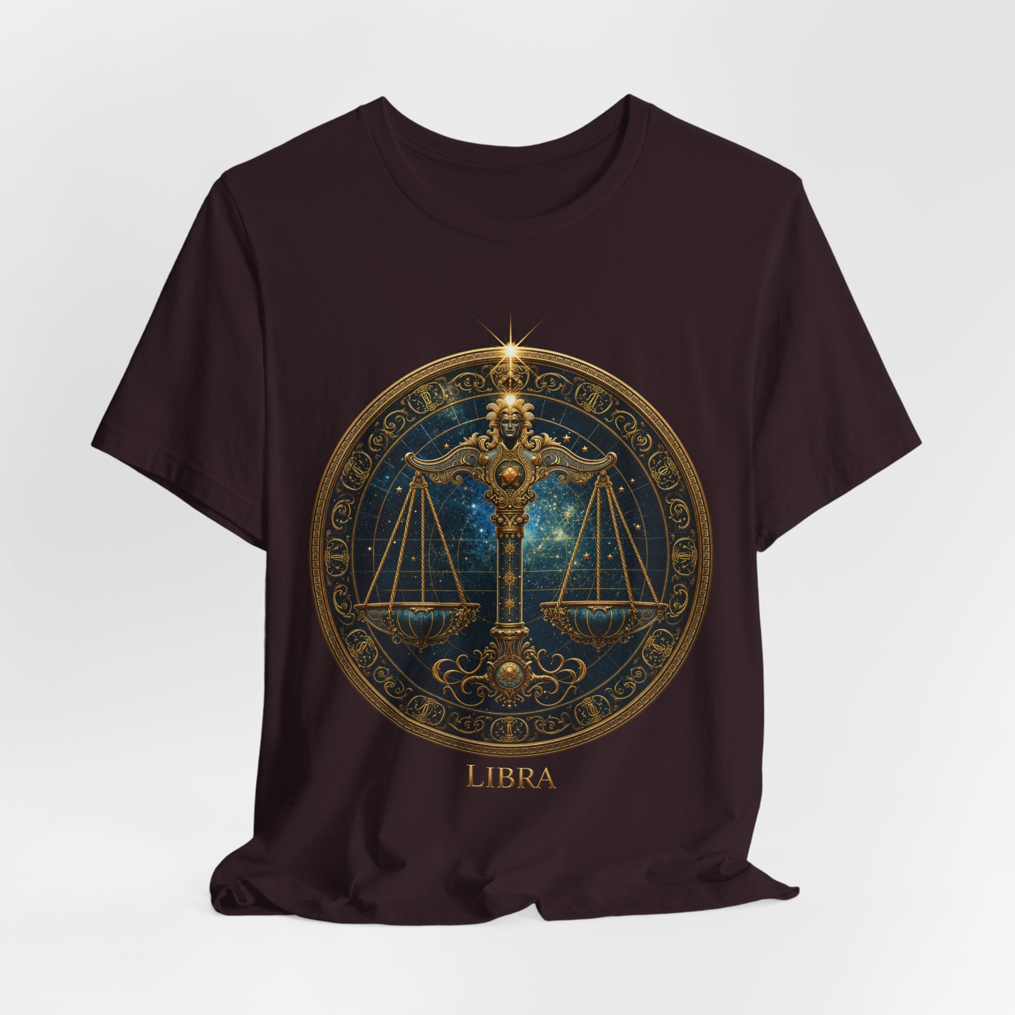 Libra Scales T-Shirt | Zodiac Balance Astrology Tee