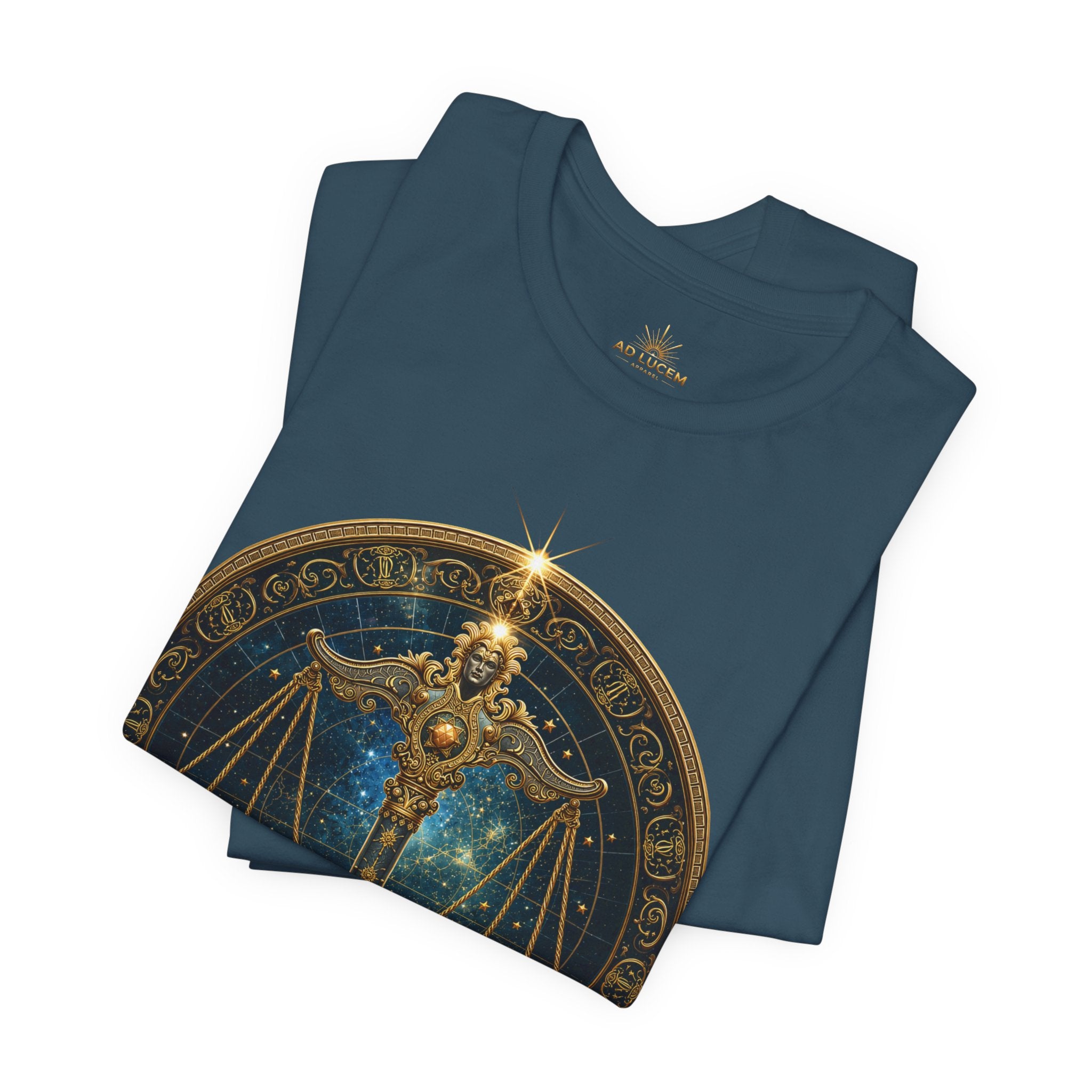 Libra Scales T-Shirt | Zodiac Balance Astrology Tee