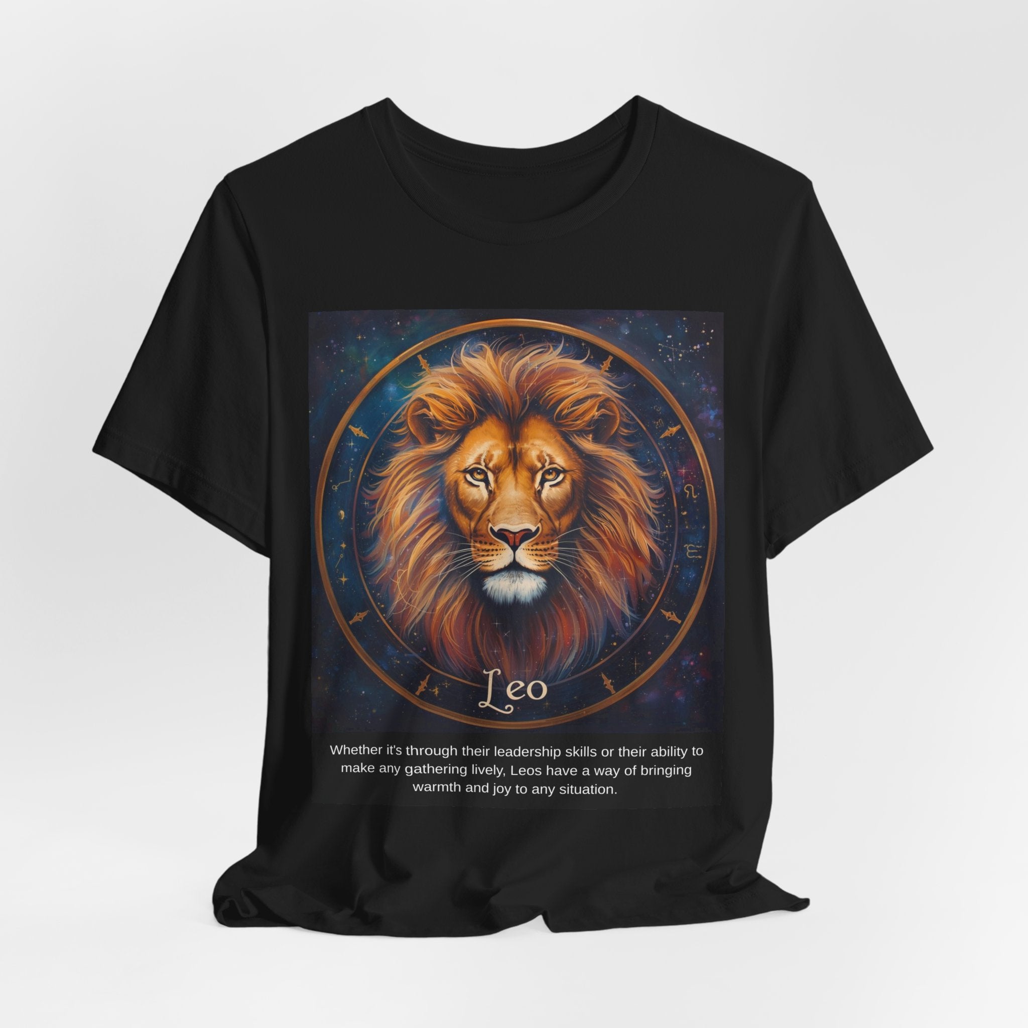 Leo Zodiac T‑Shirt — Majestic Lion Horoscope Tee