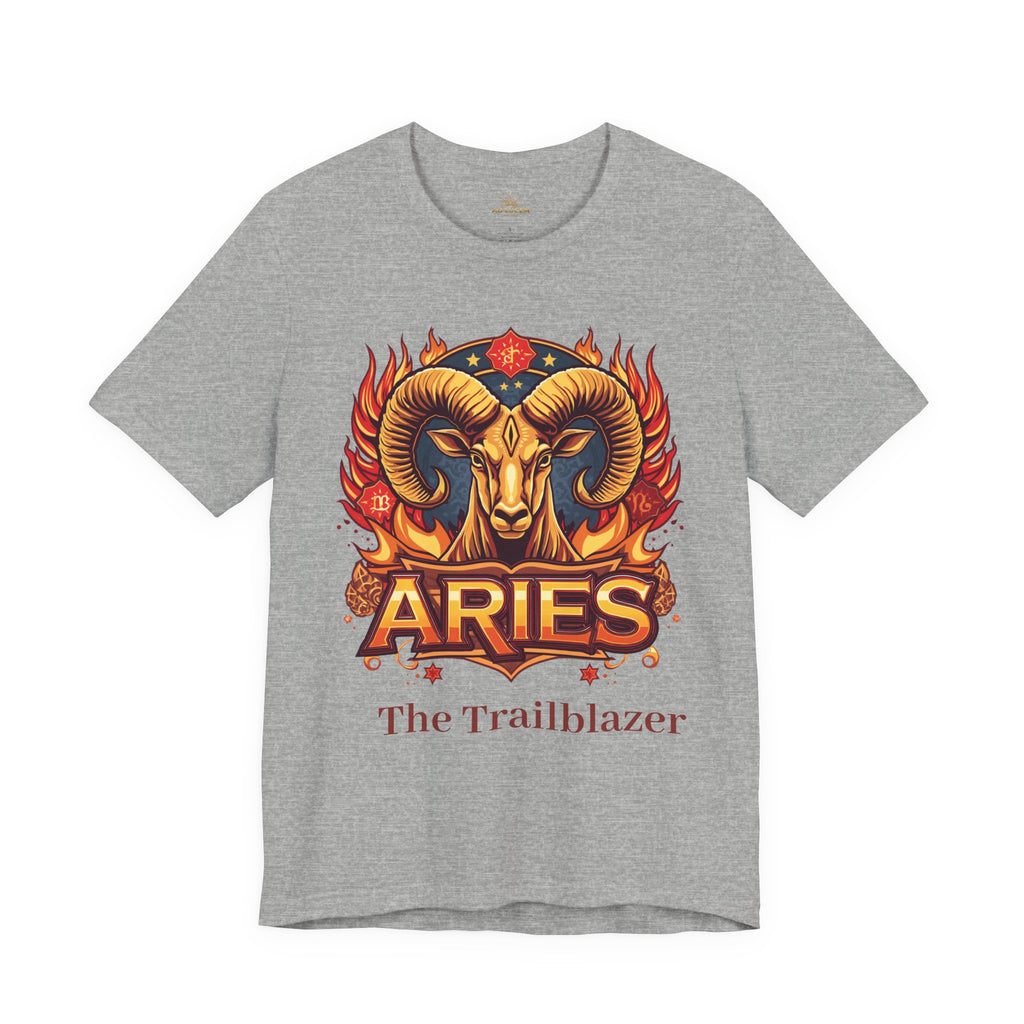 Aries Ram Zodiac The Trailblazer T-Shirt | Astrology Horoscope Tee