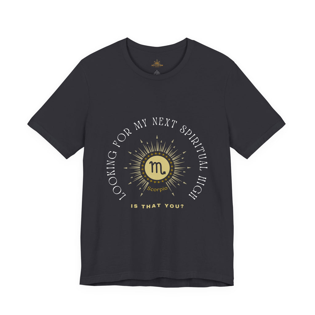 Scorpio Sunburst Horoscope tee | Looking for my next spiritual high