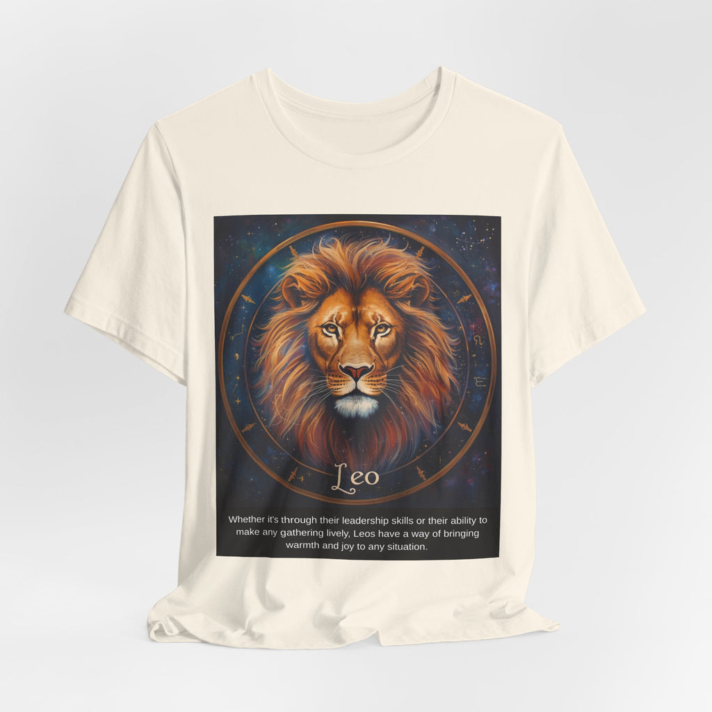 Leo Zodiac T‑Shirt — Majestic Lion Horoscope Tee