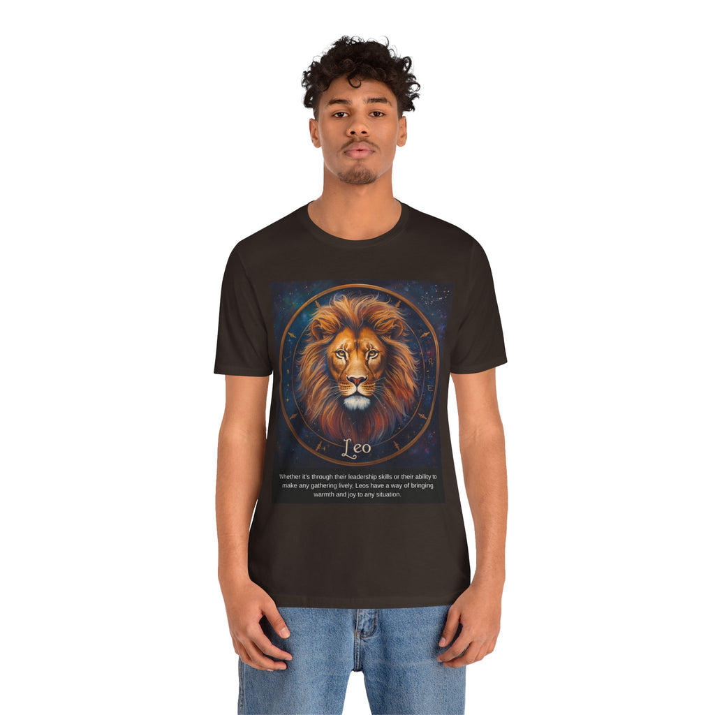Leo Zodiac T‑Shirt — Majestic Lion Horoscope Tee
