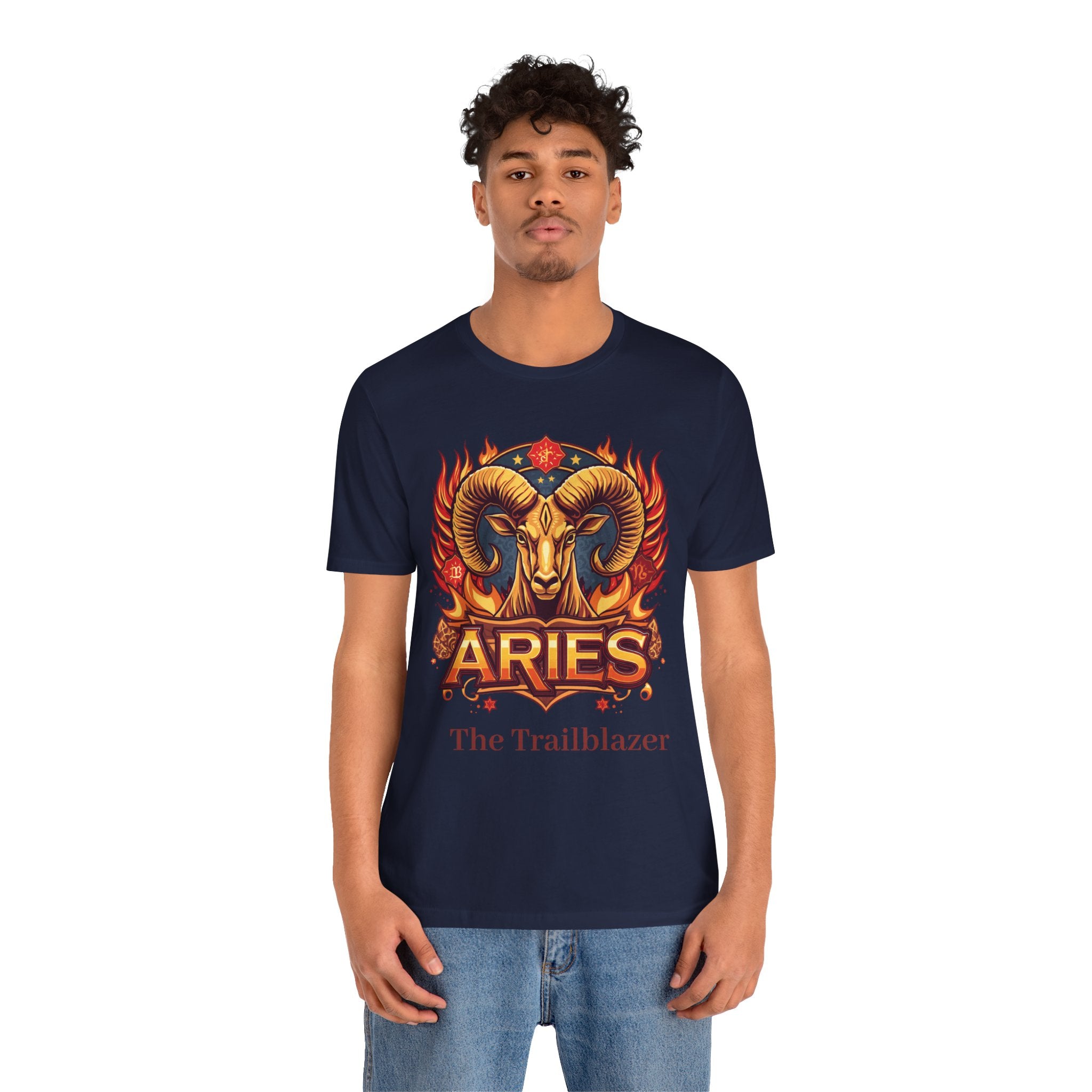 Aries Ram Zodiac The Trailblazer T-Shirt | Astrology Horoscope Tee