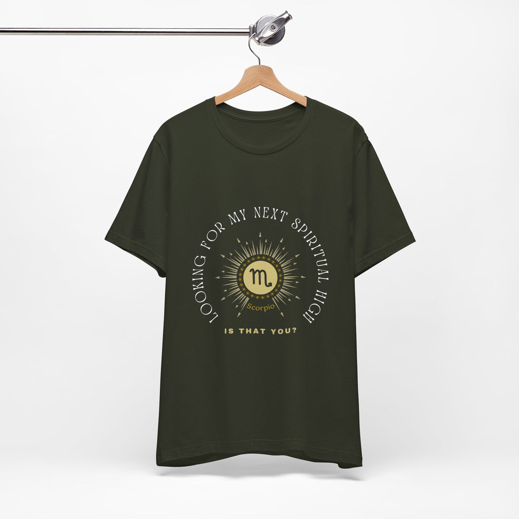 Scorpio Sunburst Horoscope tee | Looking for my next spiritual high