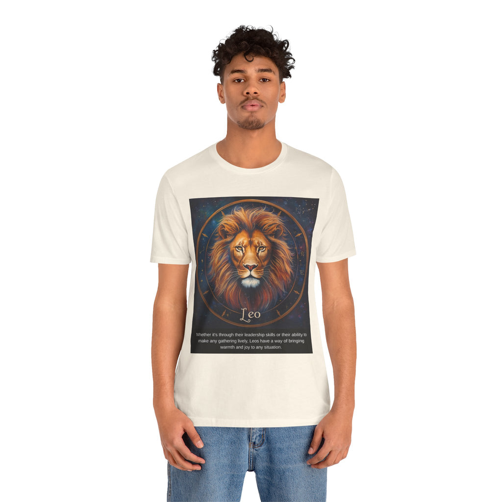 Leo Zodiac T‑Shirt — Majestic Lion Horoscope Tee