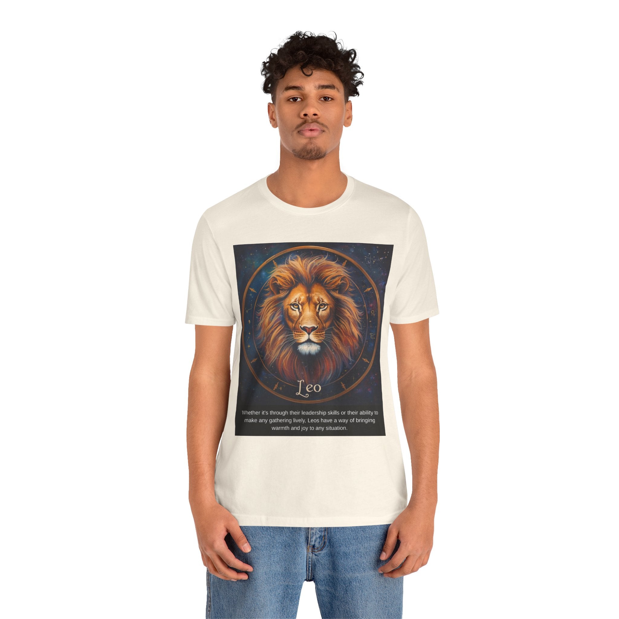Leo Zodiac T‑Shirt — Majestic Lion Horoscope Tee