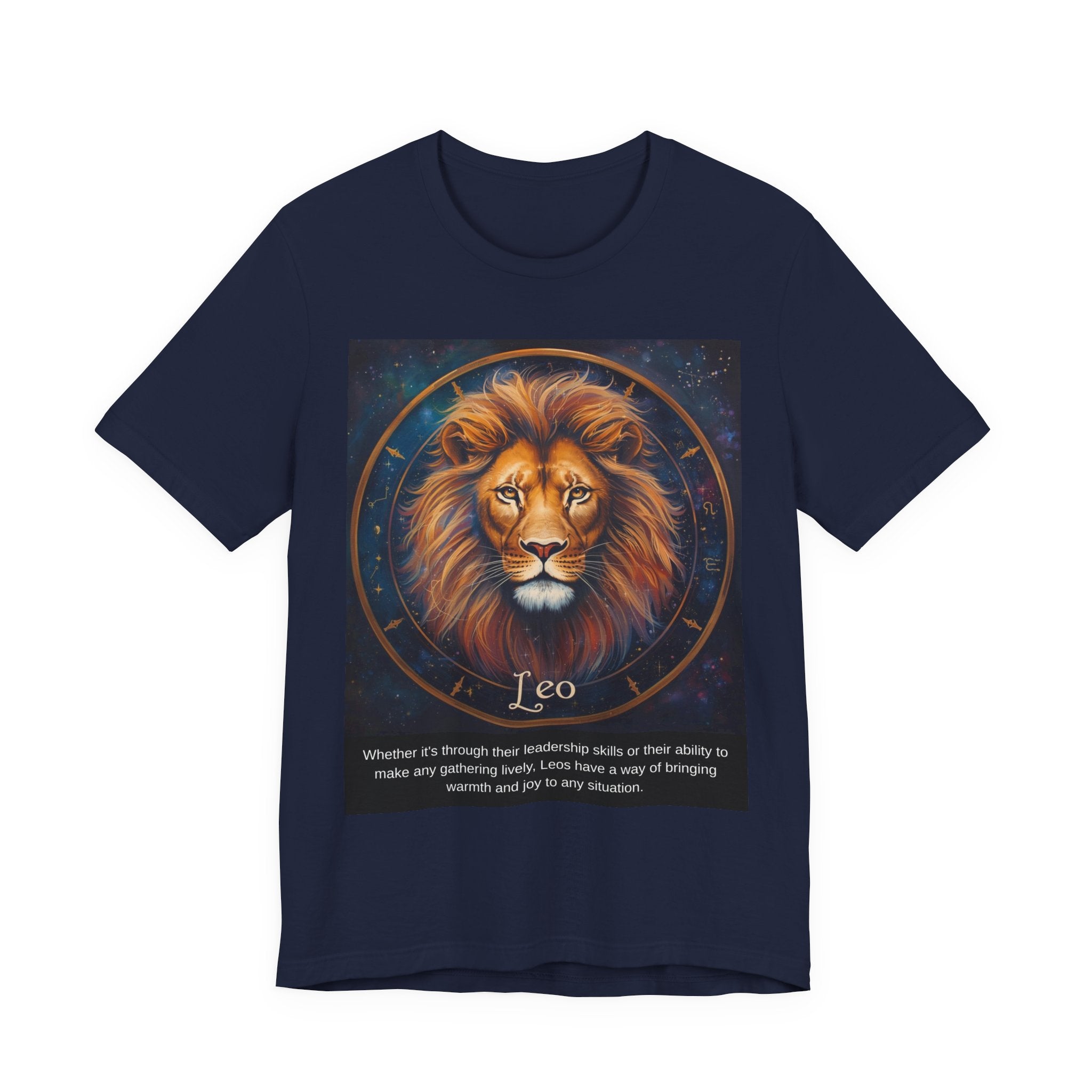 Leo Zodiac T‑Shirt — Majestic Lion Horoscope Tee