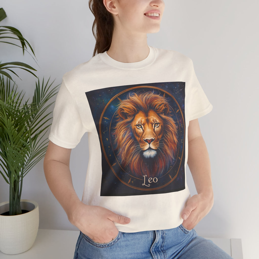 Leo Zodiac T‑Shirt — Majestic Lion Horoscope Tee
