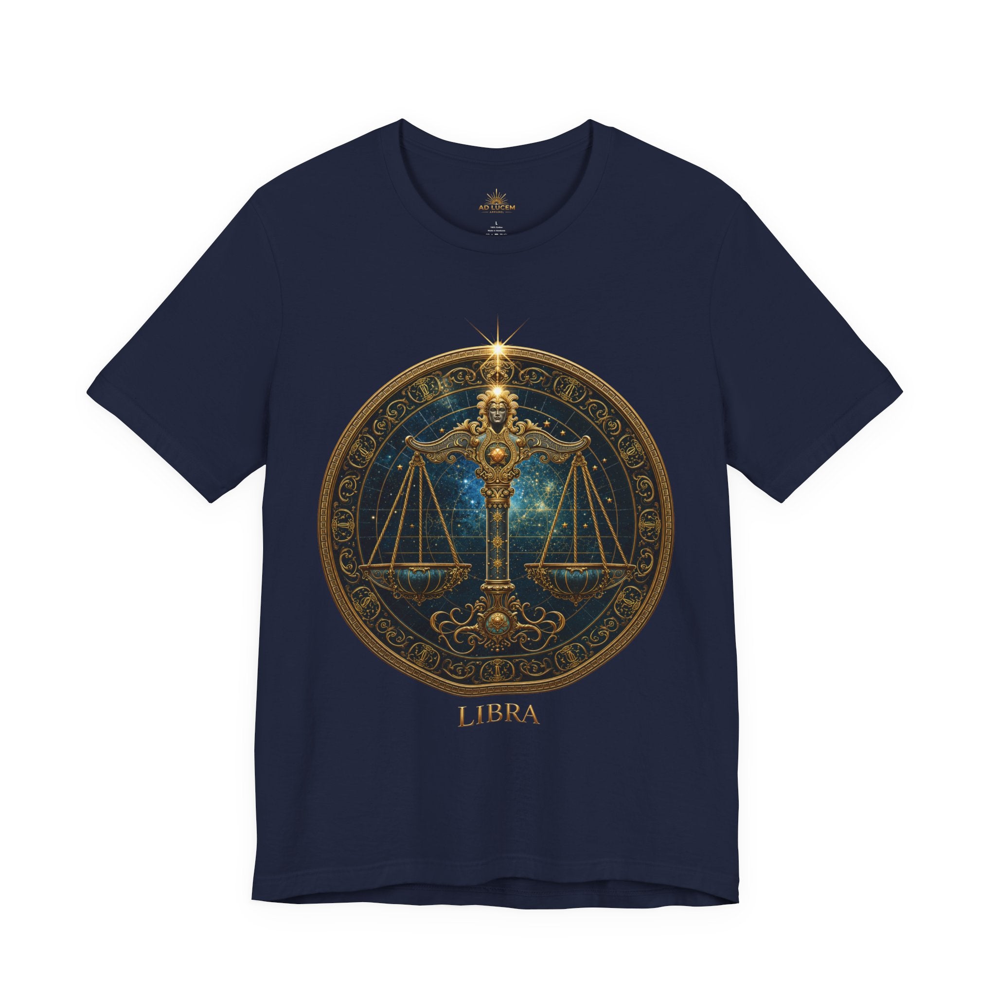 Libra Scales T-Shirt | Zodiac Balance Astrology Tee