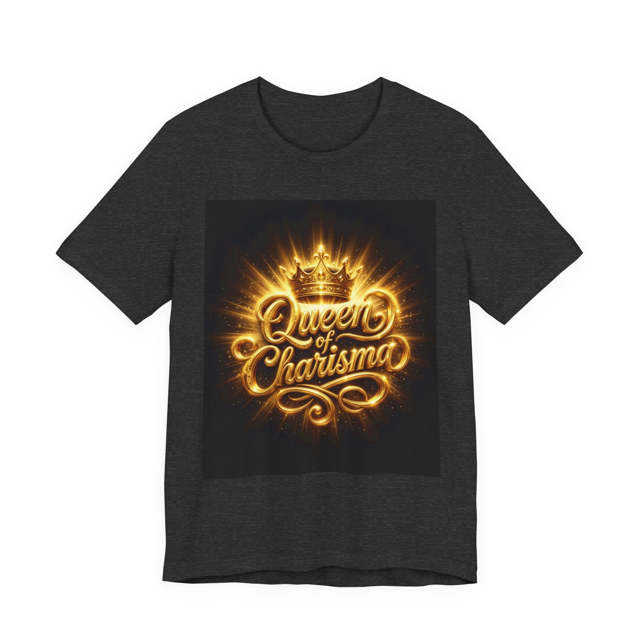 Queen of Charisma Leo T-Shirt — Zodiac Leo Astrology Tee