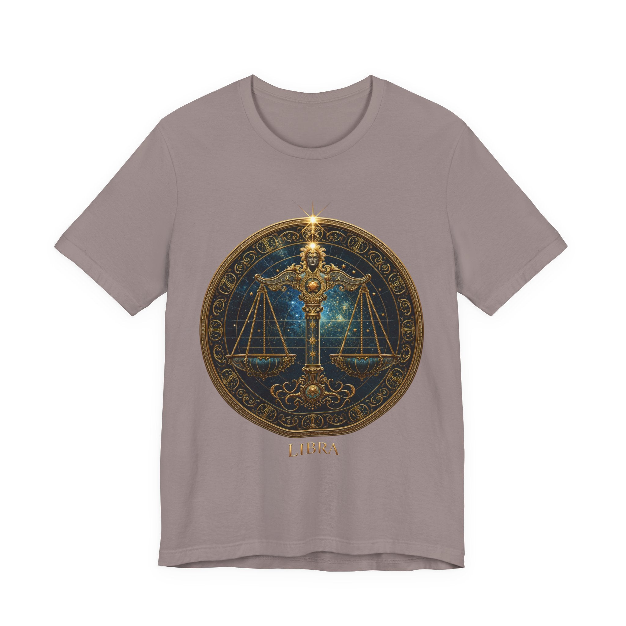 Libra Scales T-Shirt | Zodiac Balance Astrology Tee