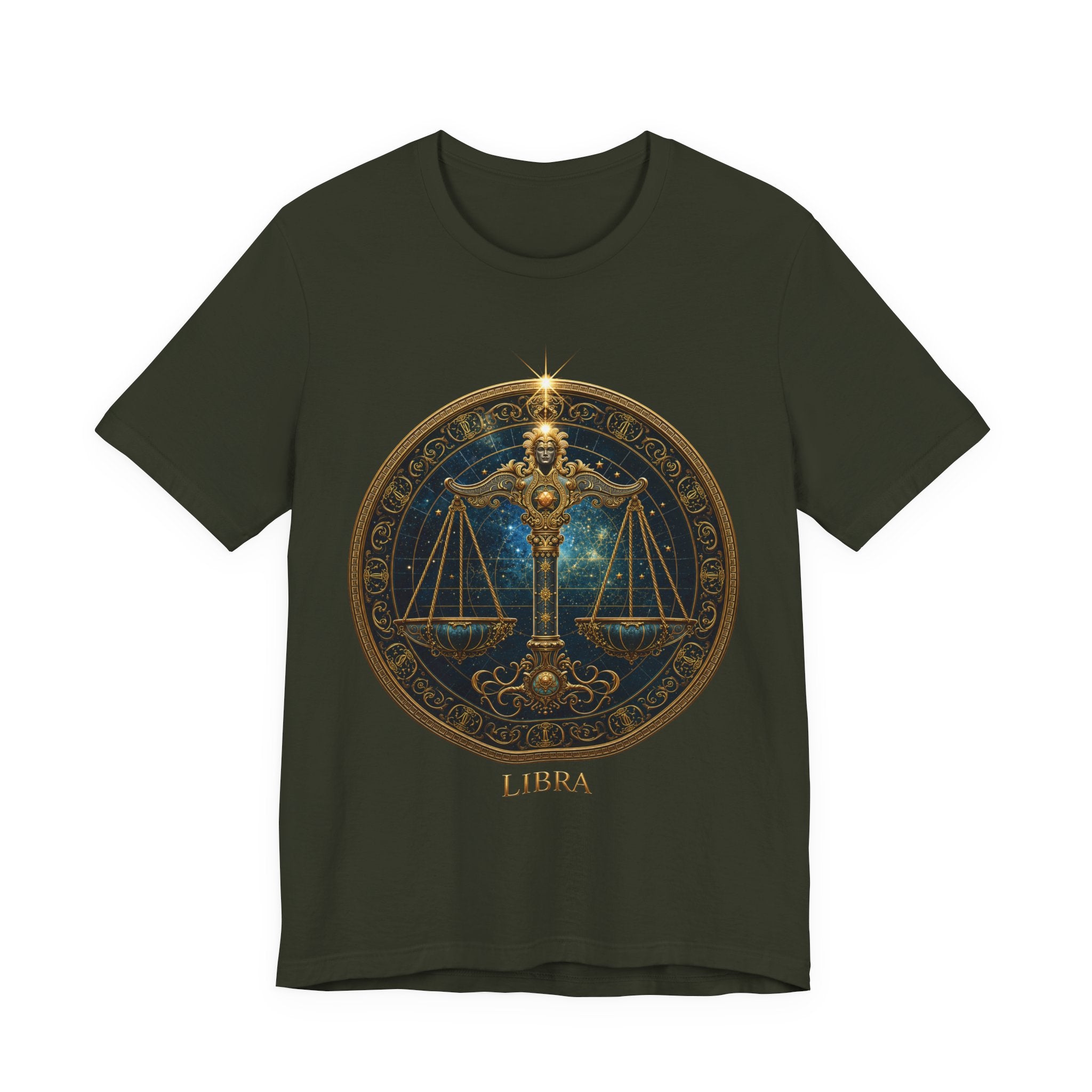 Libra Scales T-Shirt | Zodiac Balance Astrology Tee