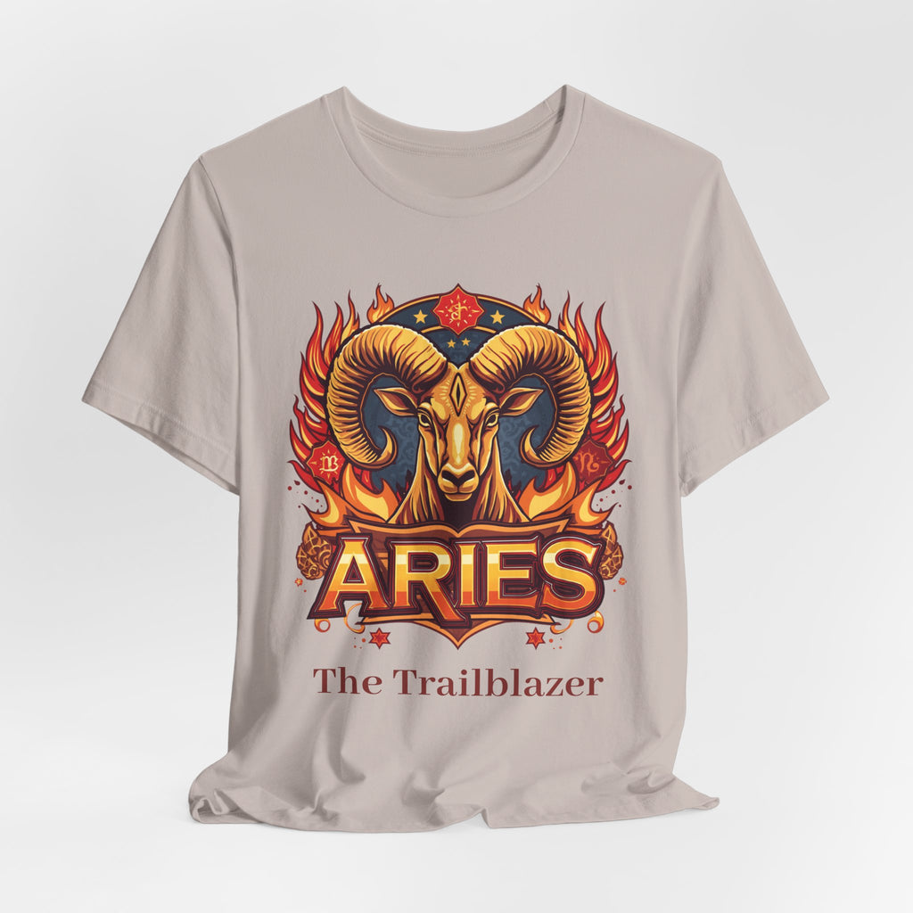 Aries Ram Zodiac The Trailblazer T-Shirt | Astrology Horoscope Tee