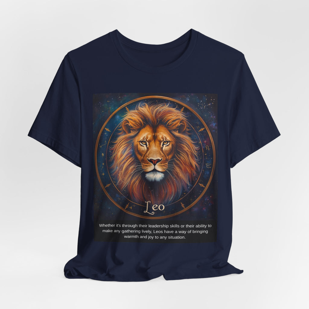 Leo Zodiac T‑Shirt — Majestic Lion Horoscope Tee