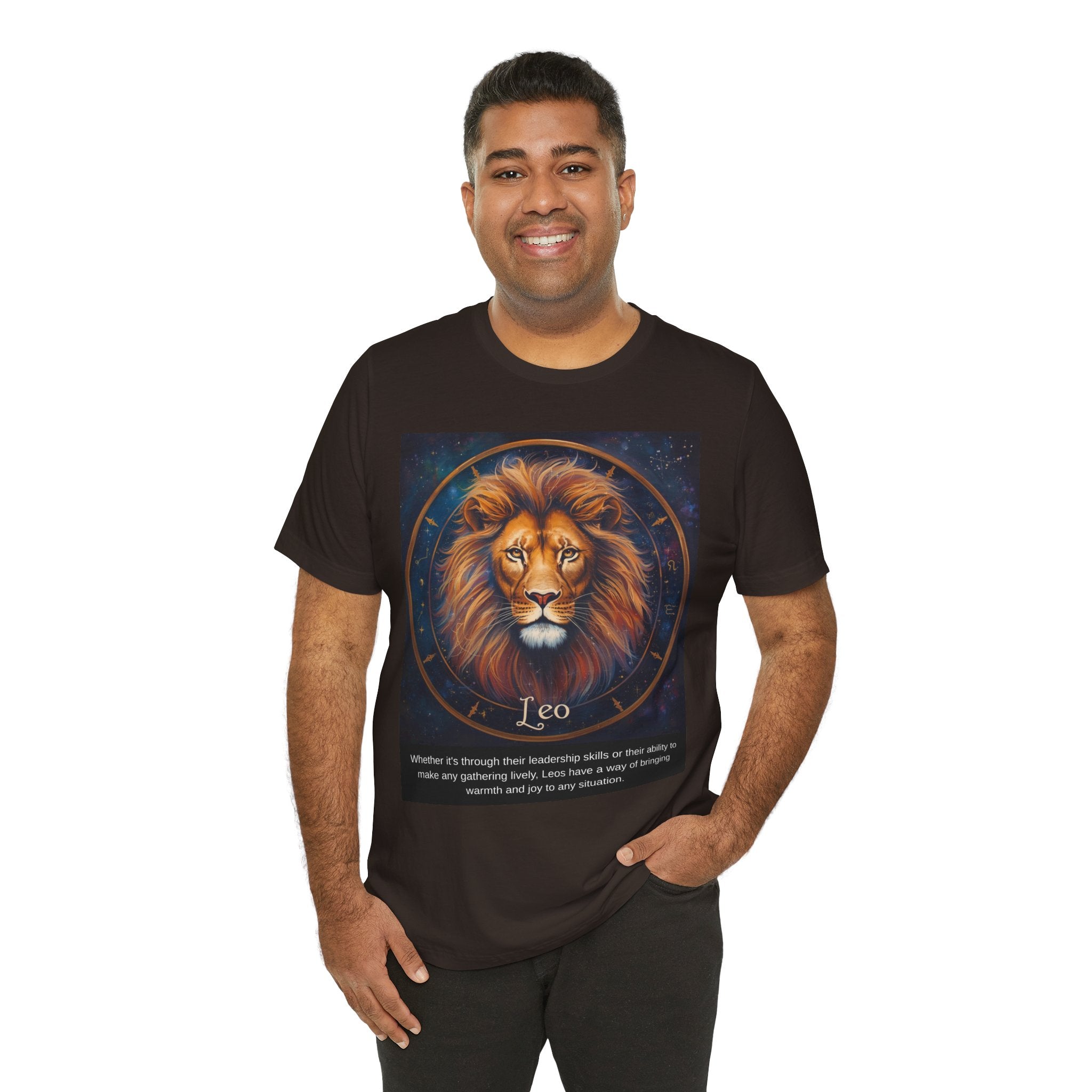 Leo Zodiac T‑Shirt — Majestic Lion Horoscope Tee