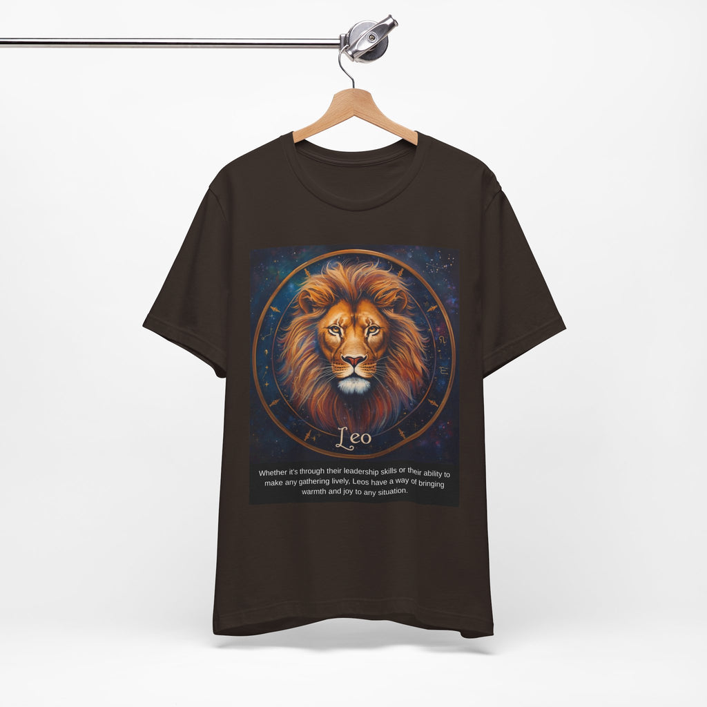 Leo Zodiac T‑Shirt — Majestic Lion Horoscope Tee