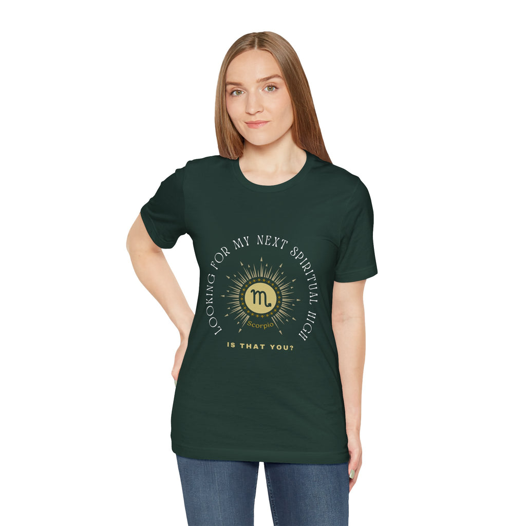 Scorpio Sunburst Horoscope tee | Looking for my next spiritual high