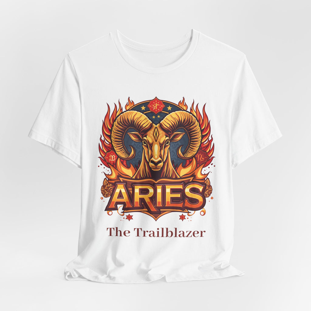 Aries Ram Zodiac The Trailblazer T-Shirt | Astrology Horoscope Tee