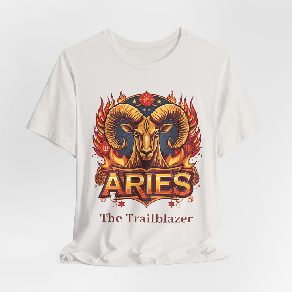 Aries Ram Zodiac The Trailblazer T-Shirt | Astrology Horoscope Tee