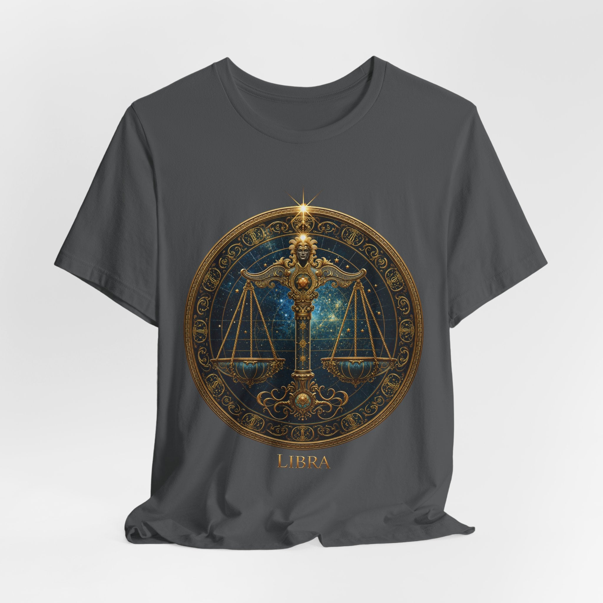 Libra Scales T-Shirt | Zodiac Balance Astrology Tee