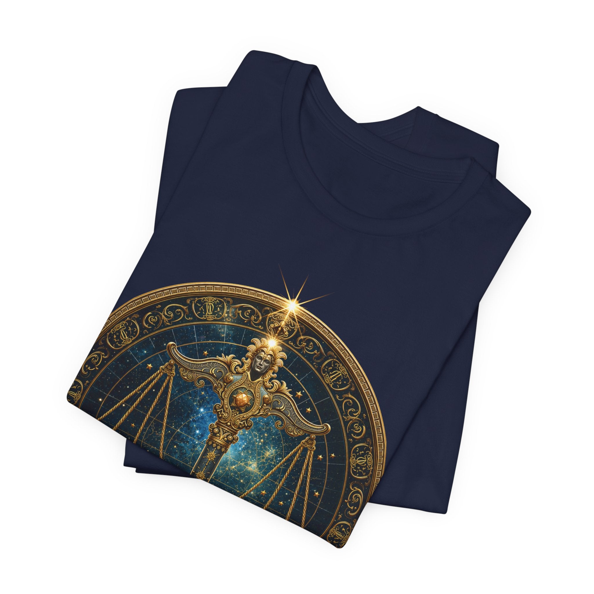 Libra Scales T-Shirt | Zodiac Balance Astrology Tee
