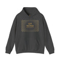 Lux Mundi Hoodie — Gold Lotus Graphic Hooded Sweatshirt