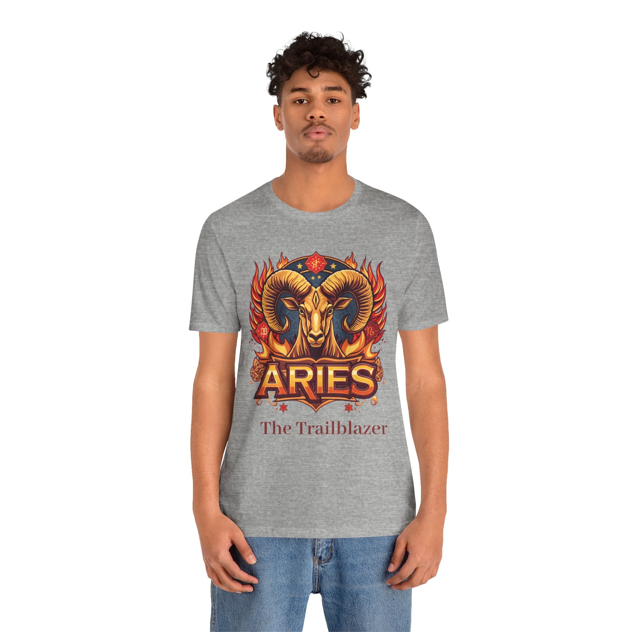 Aries Ram Zodiac The Trailblazer T-Shirt | Astrology Horoscope Tee