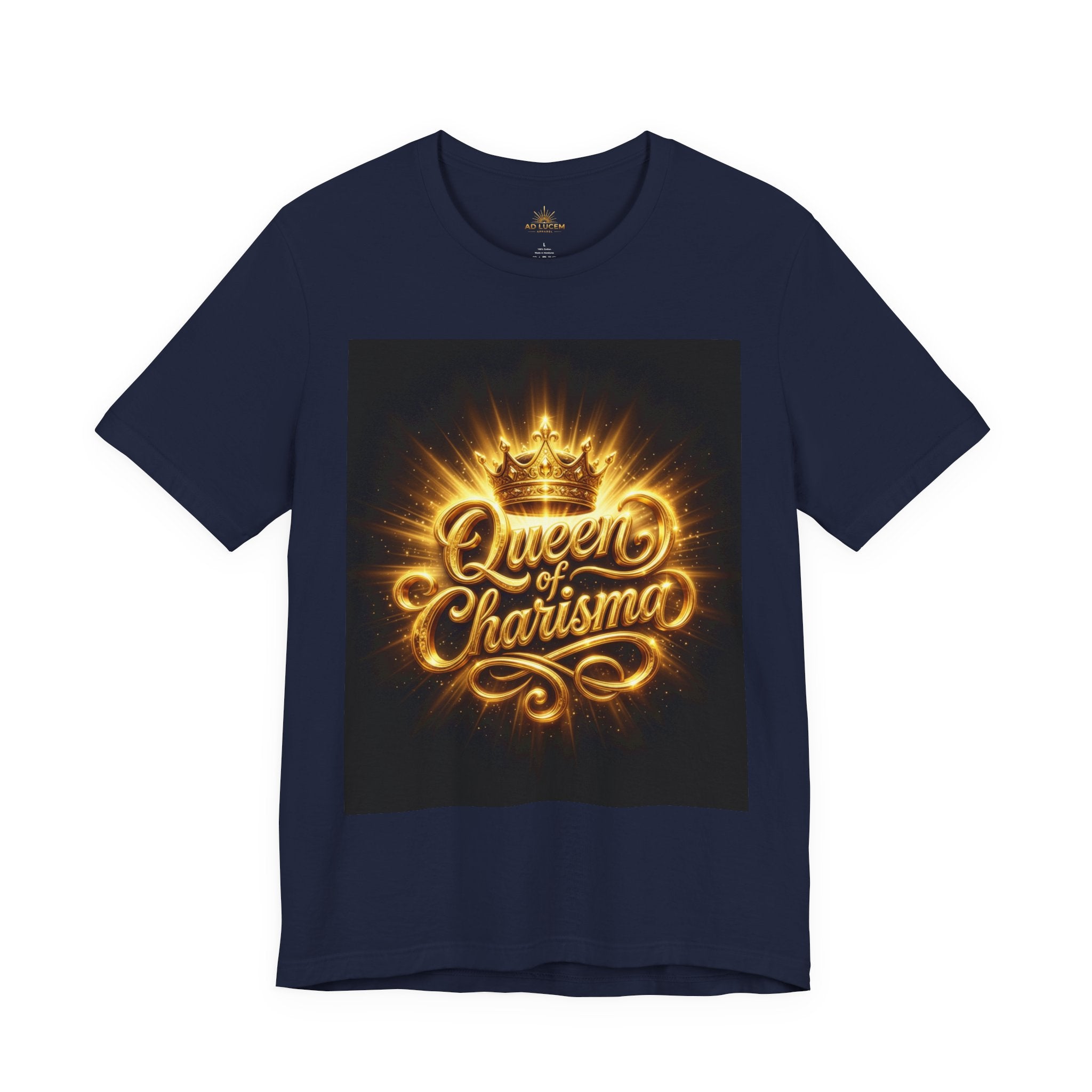 Queen of Charisma Leo T-Shirt — Zodiac Leo Astrology Tee