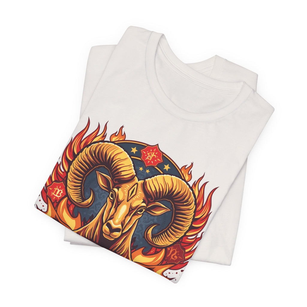 Aries Ram Zodiac The Trailblazer T-Shirt | Astrology Horoscope Tee
