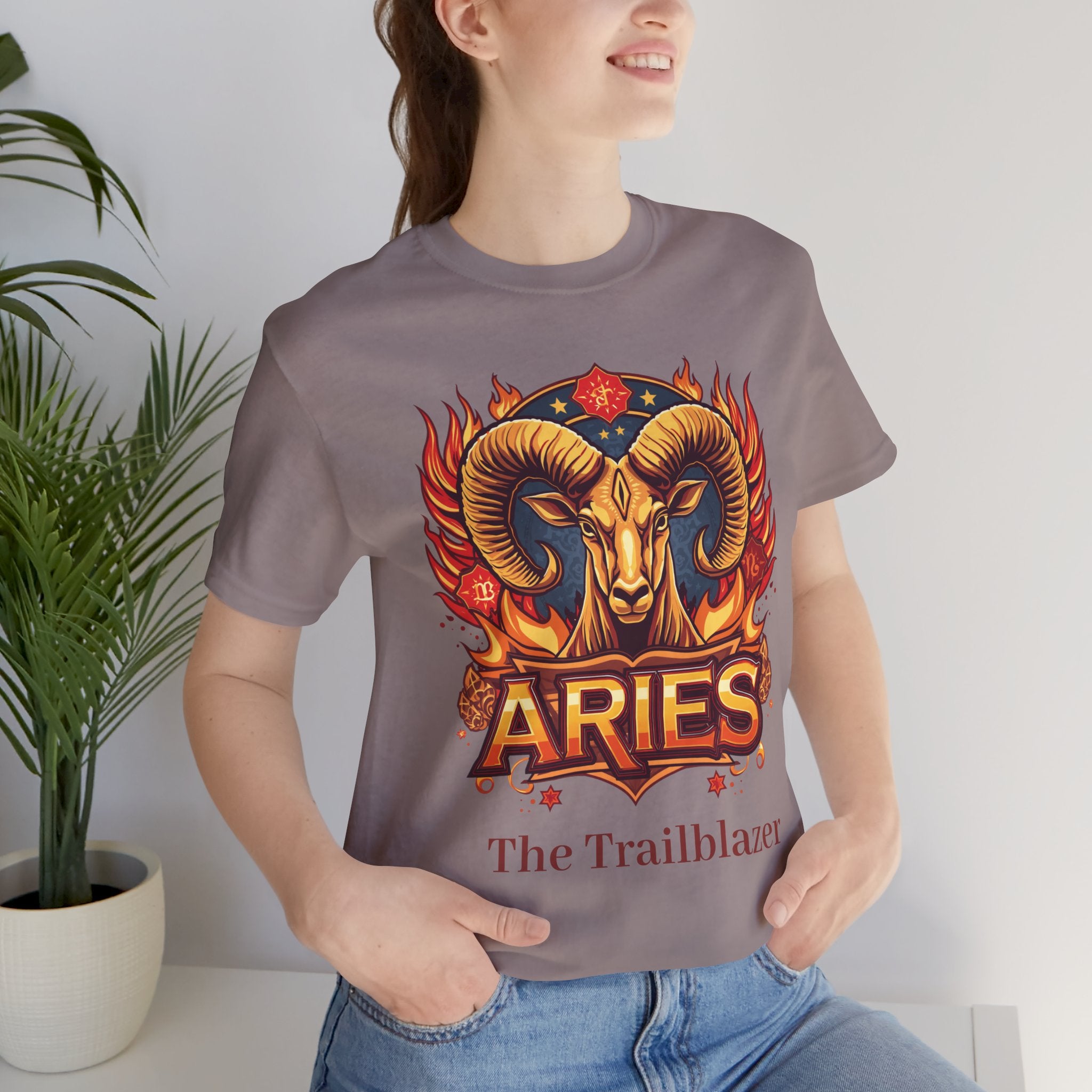 Aries Ram Zodiac The Trailblazer T-Shirt | Astrology Horoscope Tee