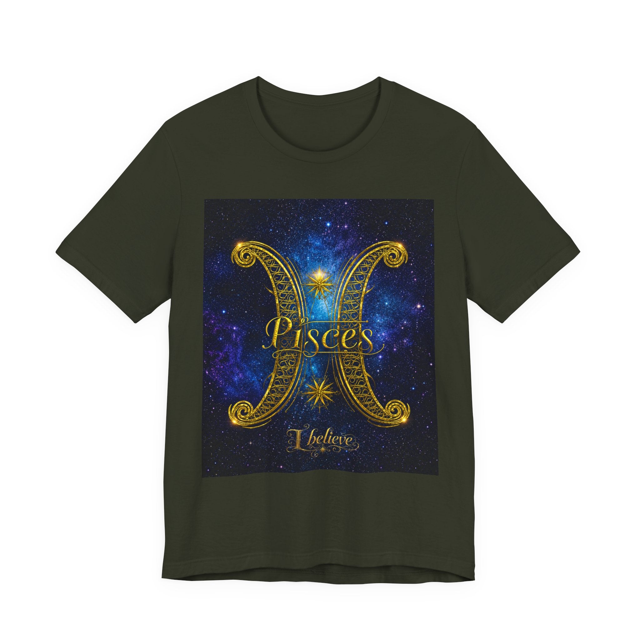 I Believe Pisces T-Shirt | Zodiac Pisces Tee, Astrological Sign Shirt