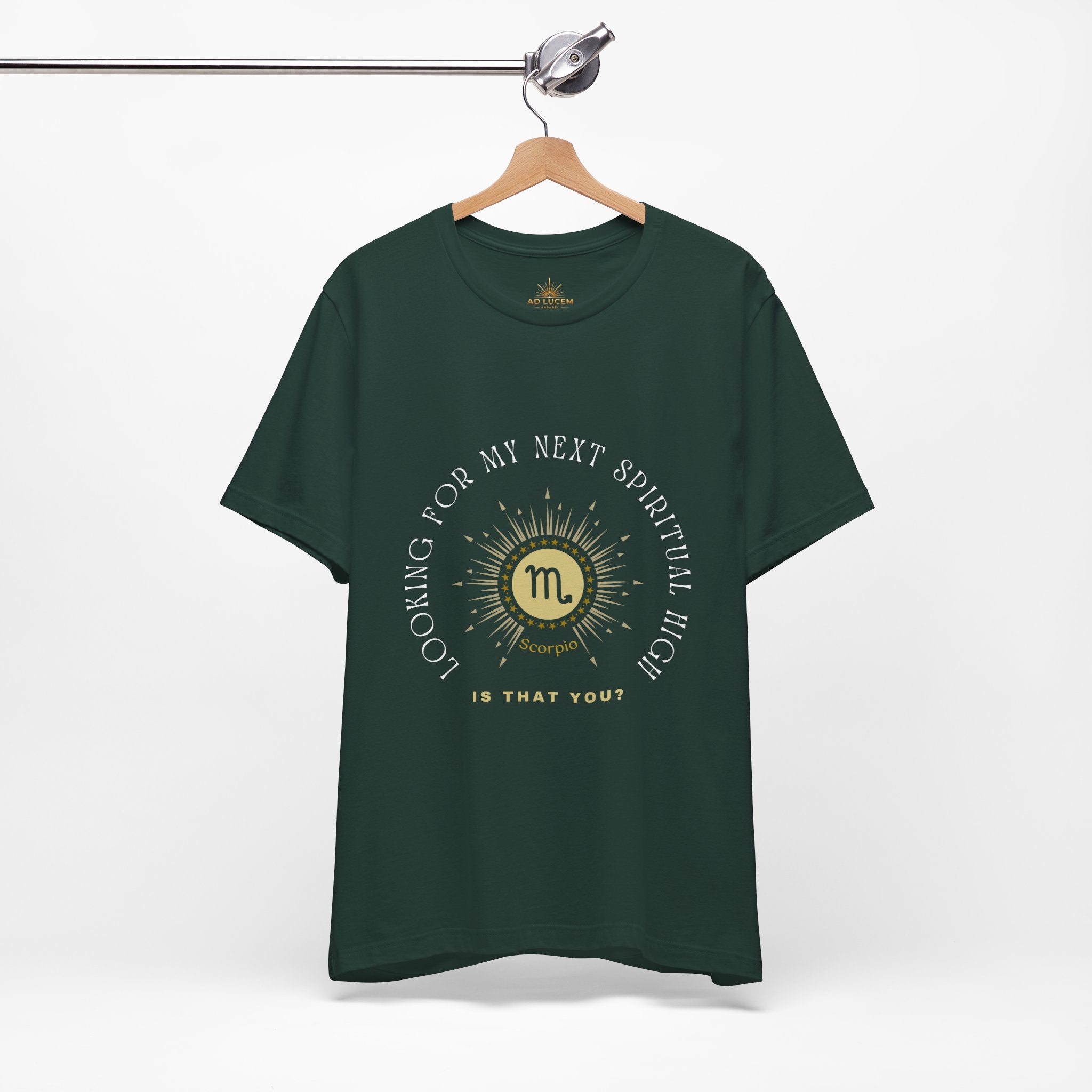 Scorpio Sunburst Horoscope tee | Looking for my next spiritual high